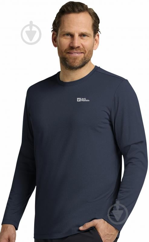 Термореглан Jack Wolfskin SKY THERMAL L/S M 1808682_C0412 р.M синій - фото 1
