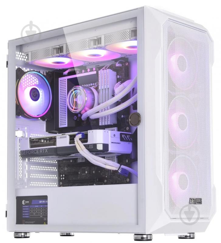 Компьютер Artline Gaming X97WHITE (X97Whitev10) white - фото 2