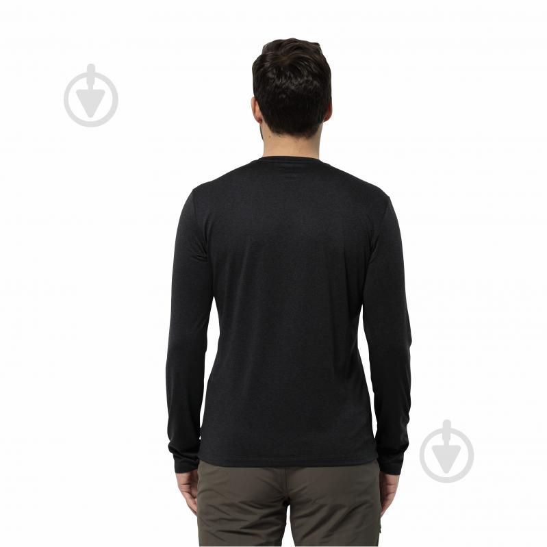 Термореглан Jack Wolfskin SKY THERMAL L/S M 1808682_6000 р.S черный - фото 3 Термореглан Jack Wolfskin SKY THERMAL L/S M 1808682_6000 р.S черный - фото 3