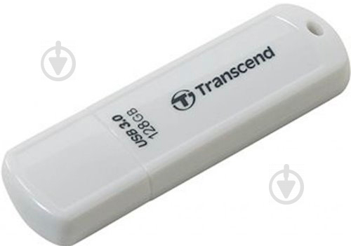 Флеш-пам'ять USB Transcend JetFlash 730 128 ГБ USB 3.0 white (TS128GJF730) - фото 1