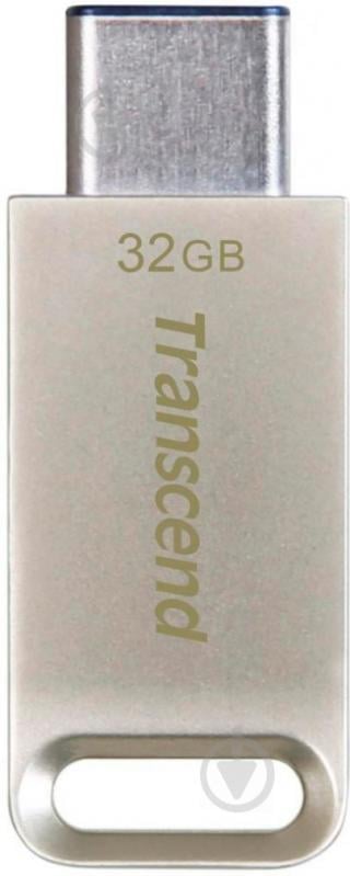 Флеш-память Transcend JetFlash 850 32 ГБ USB Type-C silver (TS32GJF850S) - фото 4