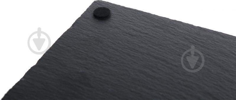 Доска сервировочная APS зі сланцю 25х25 см - фото 3 Доска сервировочная APS зі сланцю 25х25 см - фото 3