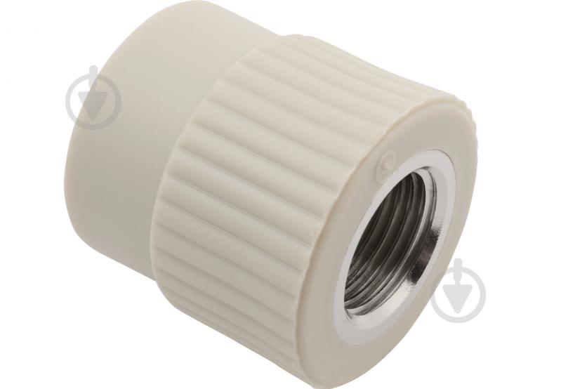 Муфта внутренняя AlcaPipe переходная с внутренней резьбой PPR grn 50x6/4" - фото 1 Муфта внутренняя AlcaPipe переходная с внутренней резьбой PPR grn 50x6/4" - фото 1