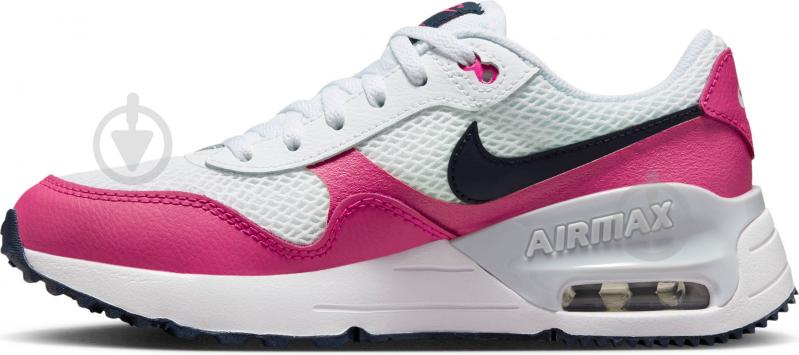 Кроссовки для девочек демисезонные Nike AIR MAX SYSTM DQ0284-110 р.39 розовые - фото 4