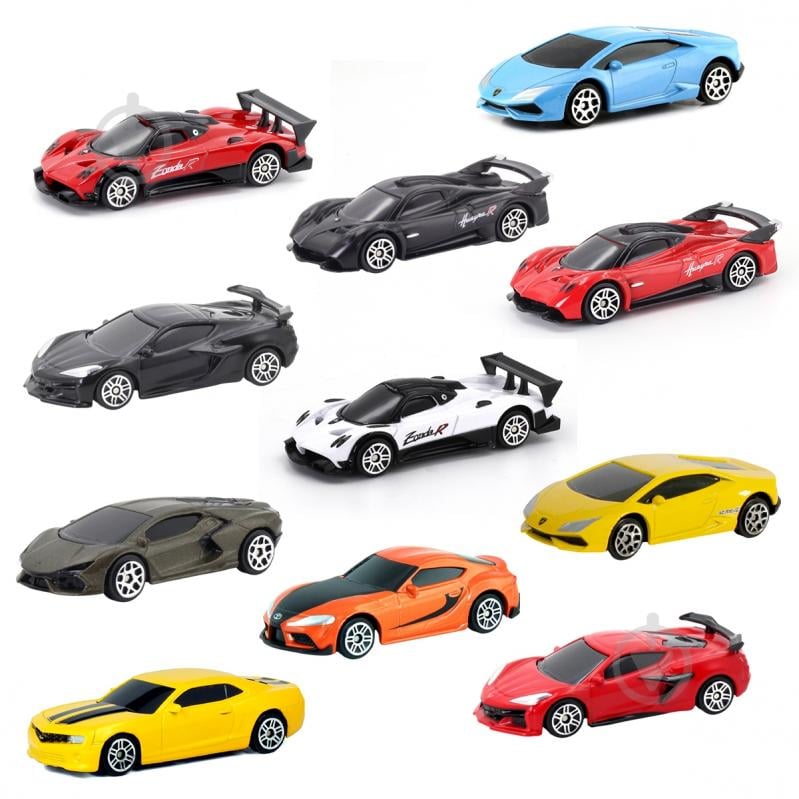Автомодель TechnoDrive 1:64 Street Racers S2 250438U - фото 2