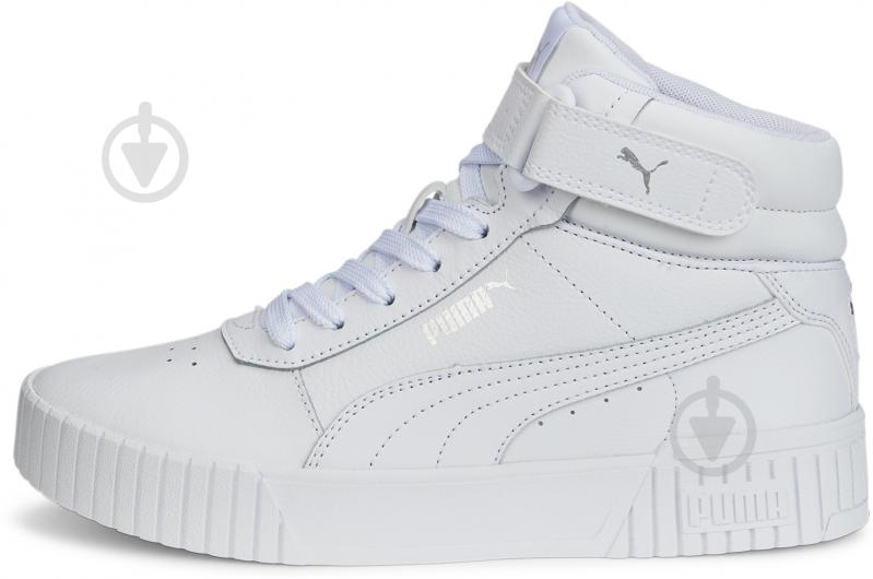 Черевики Puma CARINA 2.0 MID JR 38737602 р.35,5 білий - фото 2