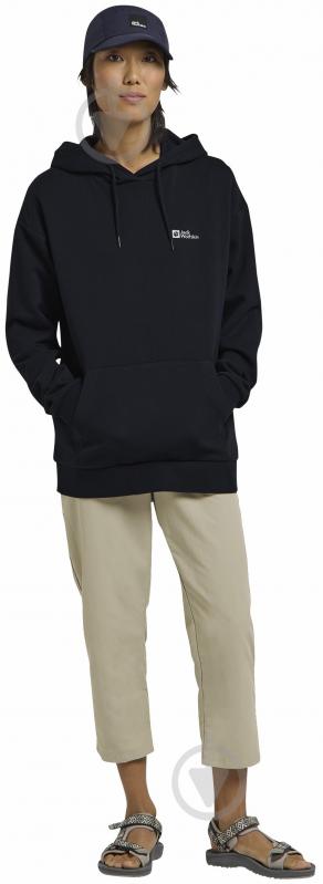 Кофта Jack Wolfskin ESSENTIAL HOODIE W A63848_C0413 р.L синій - фото 3 Кофта Jack Wolfskin ESSENTIAL HOODIE W A63848_C0413 р.L синій - фото 3
