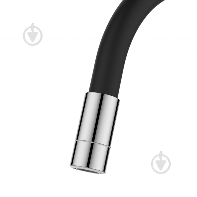 Змішувач для кухні Invena Ksanti чорний/хром BZ-37-008 - фото 4 Змішувач для кухні Invena Ksanti чорний/хром BZ-37-008 - фото 4