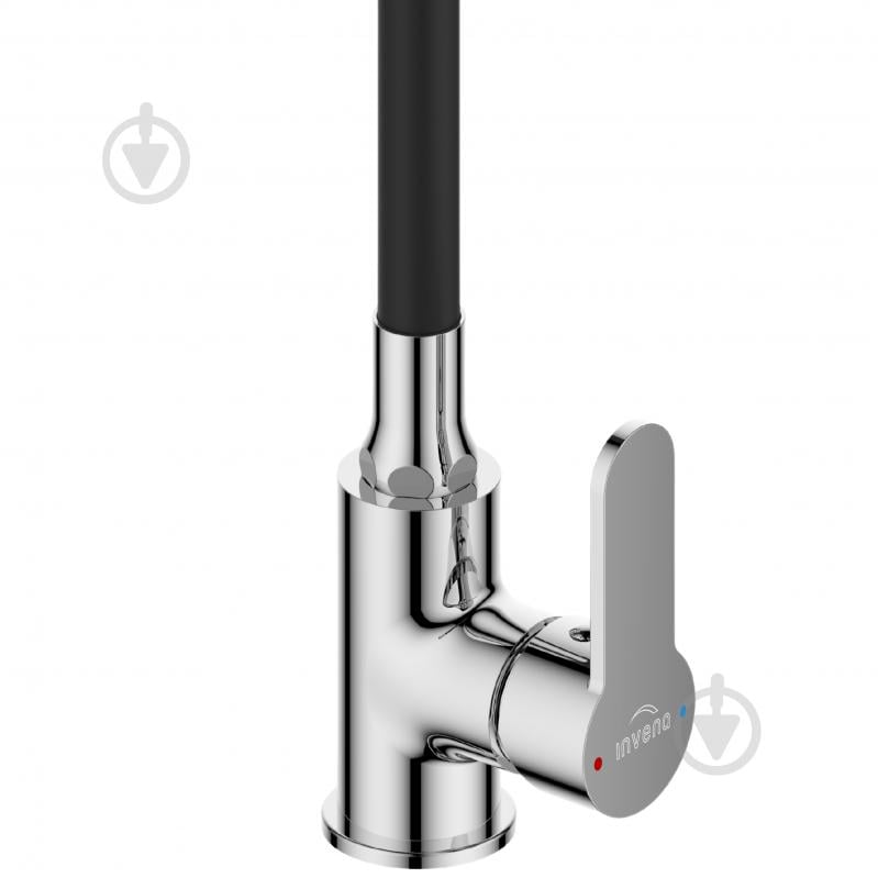 Змішувач для кухні Invena Ksanti чорний/хром BZ-37-008 - фото 5 Змішувач для кухні Invena Ksanti чорний/хром BZ-37-008 - фото 5