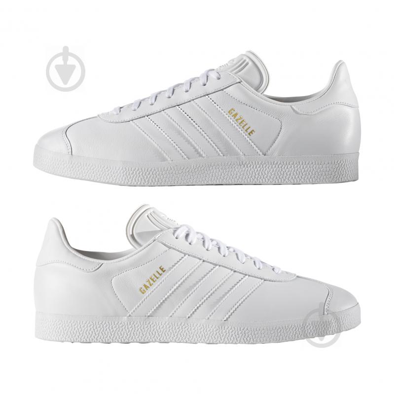 Кросівки чоловічі зимові Adidas GAZELLE BB5498 р.44 білі - фото 4