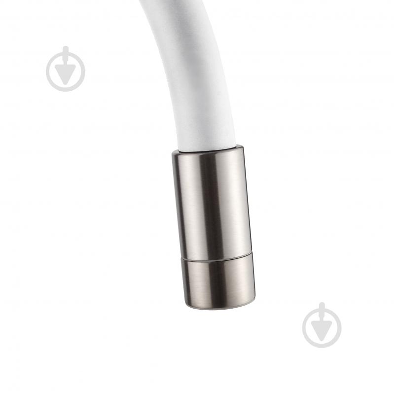 Змішувач для кухні Invena Ksanti inox/білий BZ-37-i02 - фото 3 Змішувач для кухні Invena Ksanti inox/білий BZ-37-i02 - фото 3