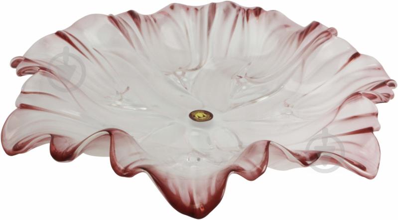 Фруктовница Sylvia Satin Rose 33,5 см w2391 Walther Glass - фото 1