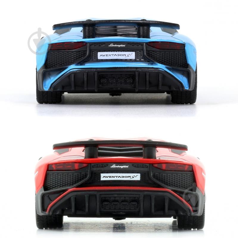 Автомодель TechnoDrive 1:43 Lamborghini Aventador red/blue 250947U - фото 4
