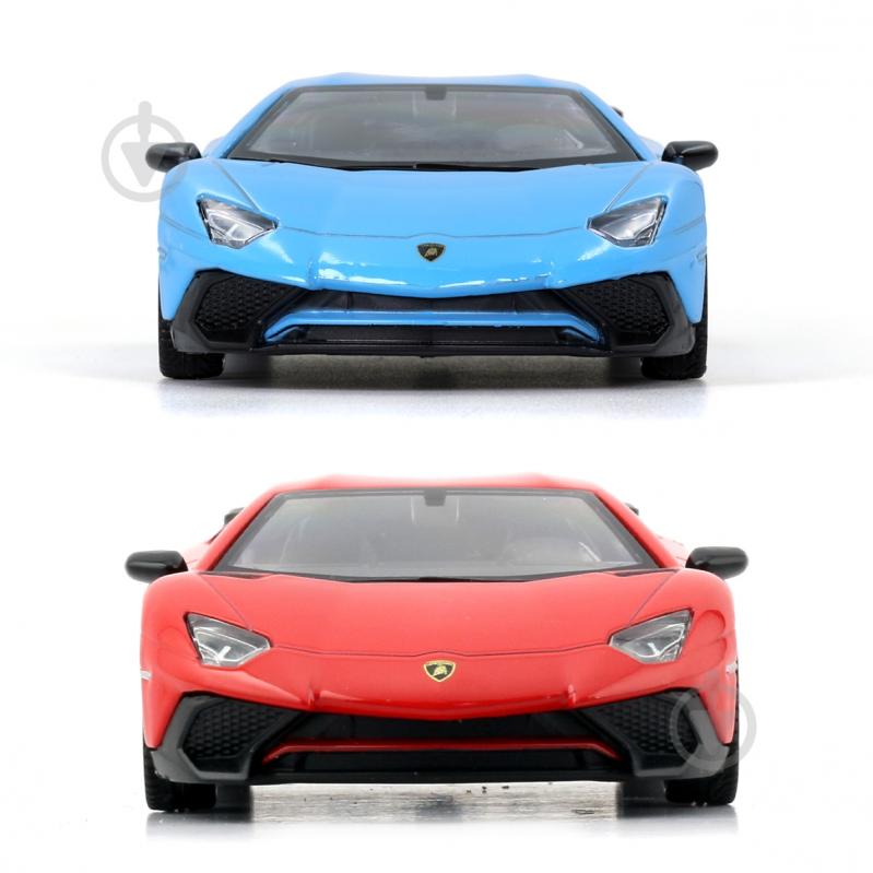 Автомодель TechnoDrive 1:43 Lamborghini Aventador red/blue 250947U - фото 8