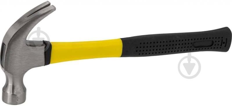 Молоток слесарный Mega с гвоздодером 450 г 12204 - фото 1