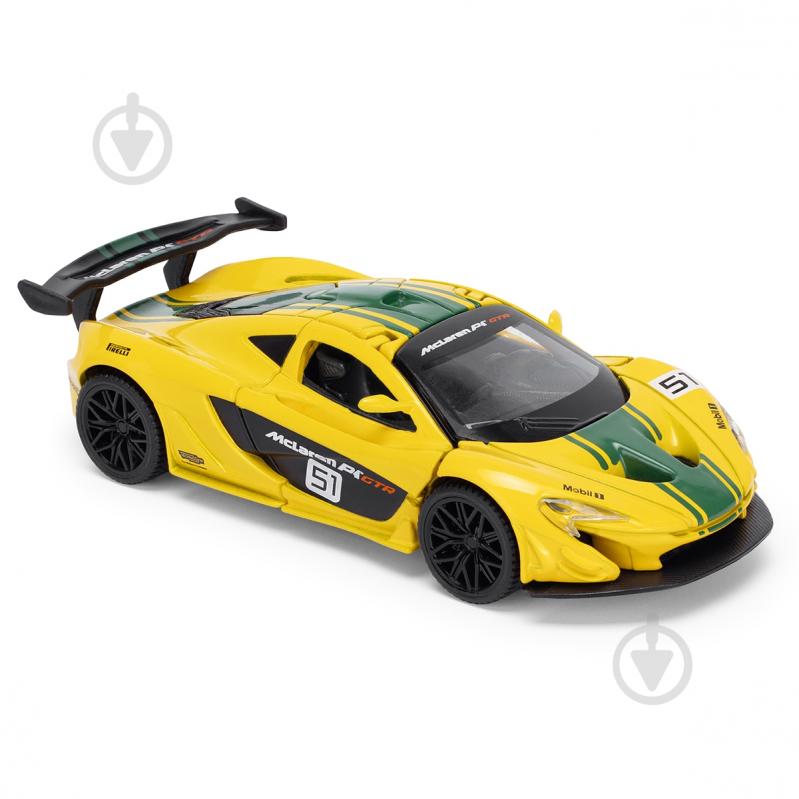 Автомодель TechnoDrive 1:24 McLaren P1 yellow 250943MLP1YW - фото 2