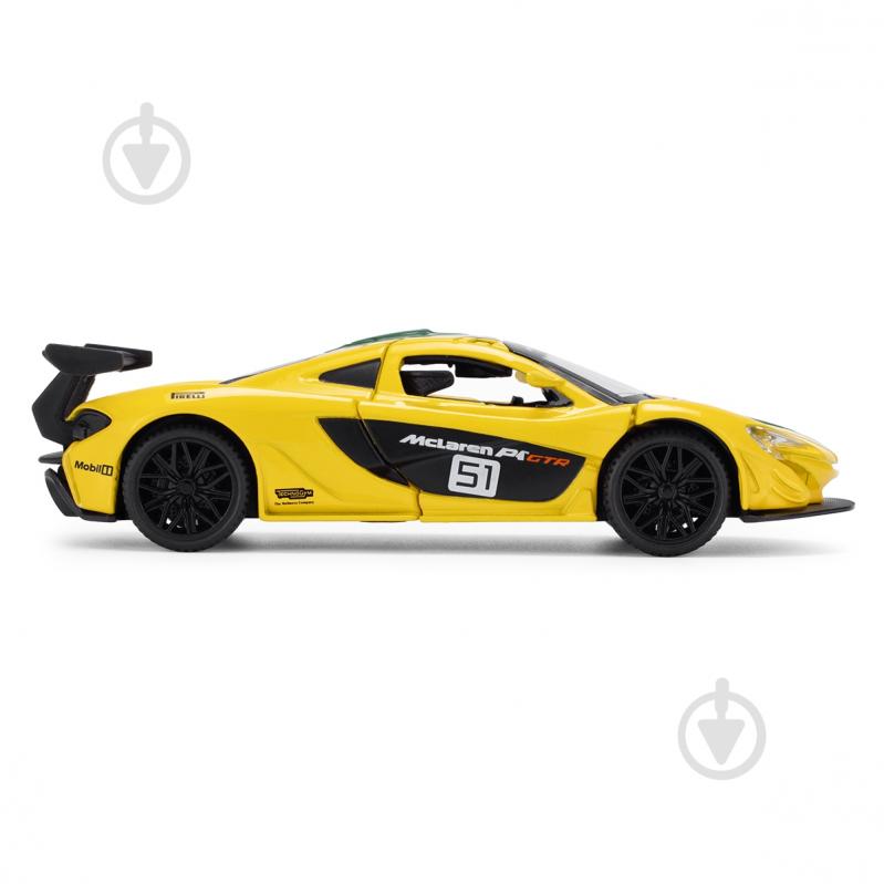 Автомодель TechnoDrive 1:24 McLaren P1 yellow 250943MLP1YW - фото 4