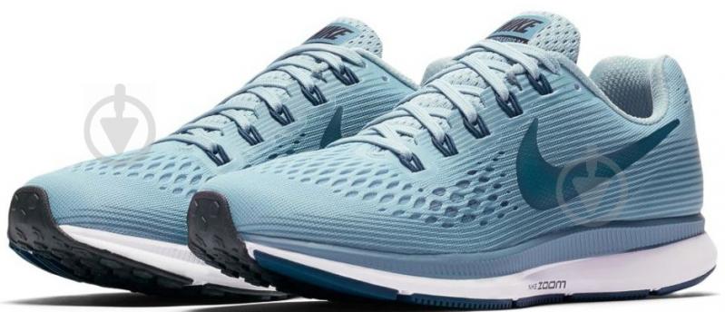 Кроссовки женские Nike WMNSAIRZOOM PEGASUS 34 880560-408 р.36 голубые - фото 1