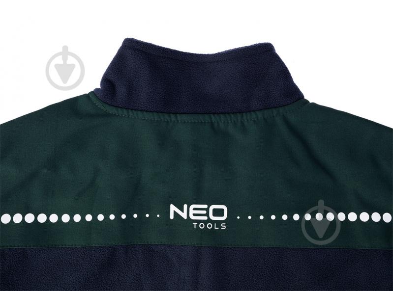 Куртка флисовая NEO tools Premium р. M 81-506 темно-синий - фото 18