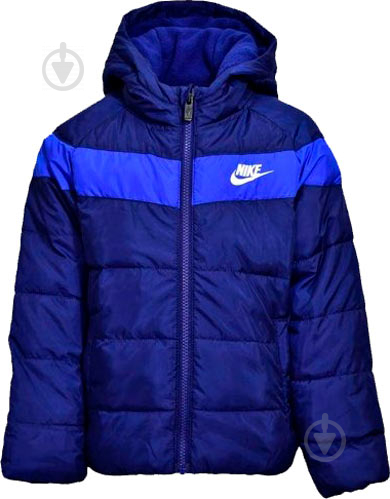 Куртка для хлопчиків Nike NSW FILLED JACKET I 86G457-U9J р.6 синя - фото 1