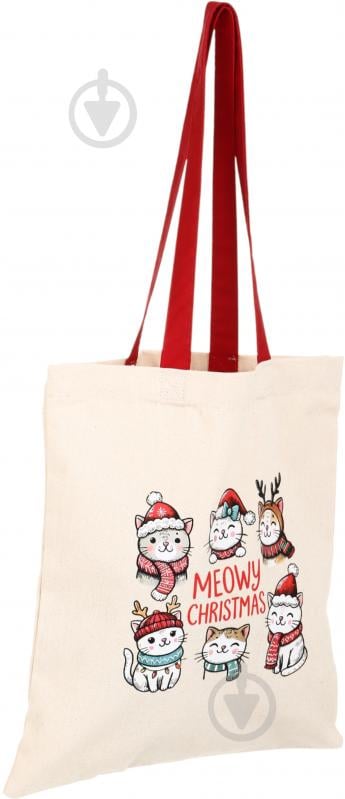 Экосумка Meowy Christmas ЗОЗ ЮА - фото 2