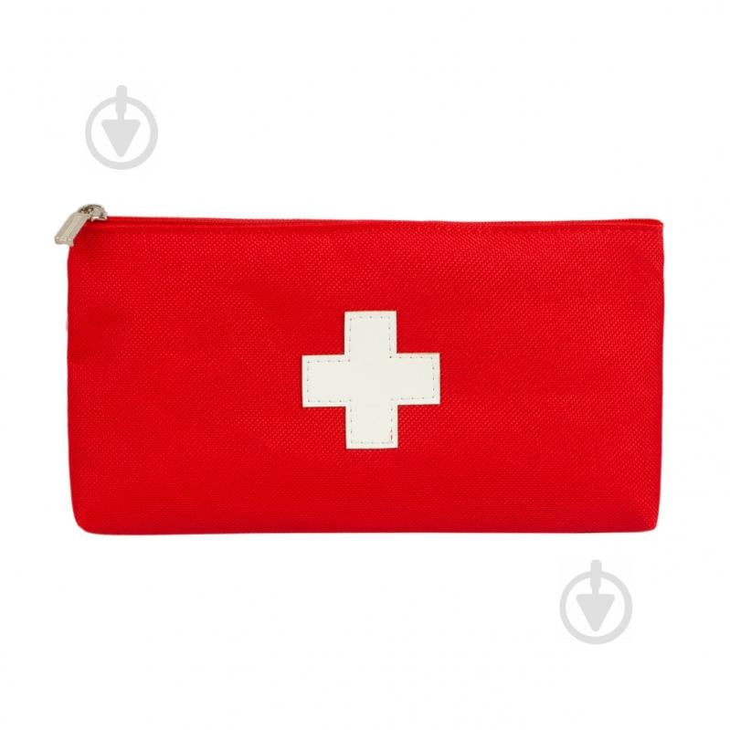 Аптечка універсальна RED POINT First aid kit червона 19 х 11 х 2 см - фото 1