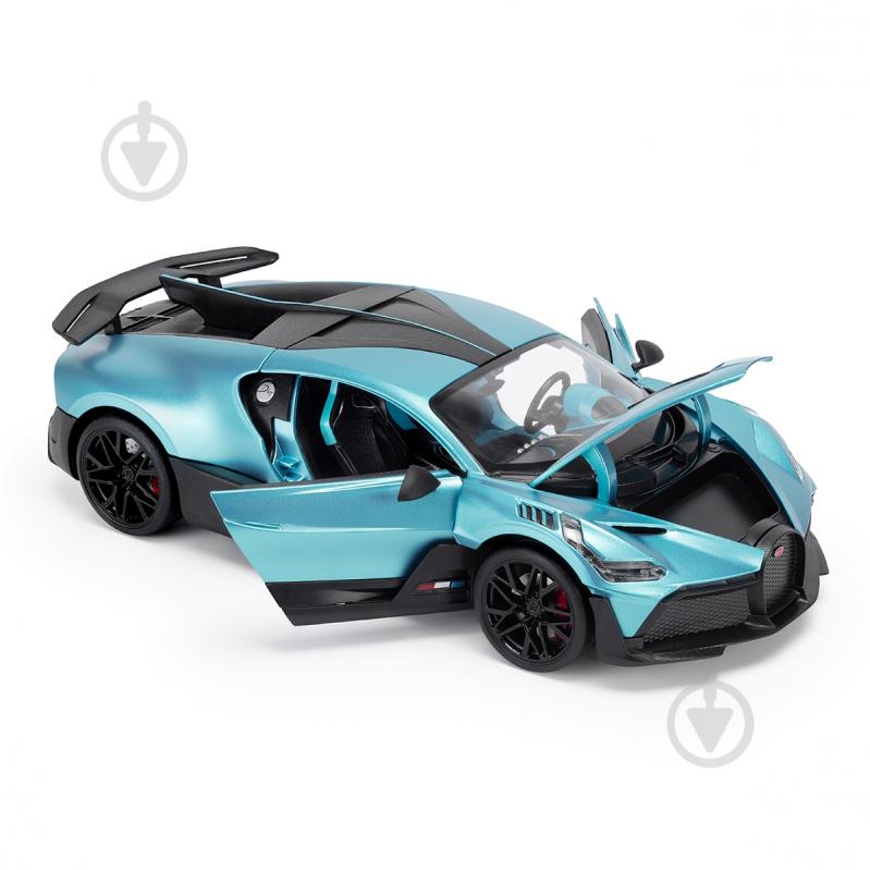 Автомодель TechnoDrive 1:18 Bugatti Divo blue 250939BDBL - фото 8
