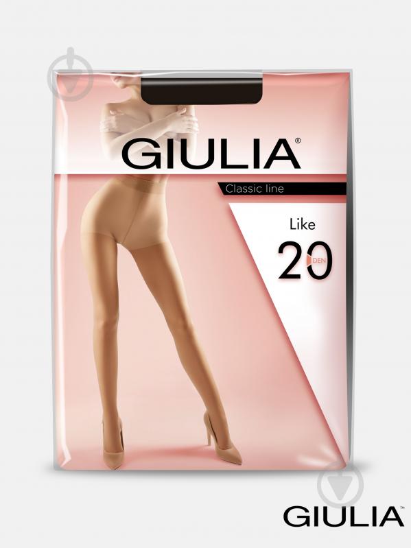 Колготки Giulia Like 20 den 2 nero - фото 1