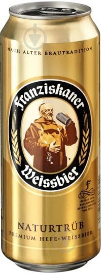Пиво Franziskaner Hefe Weissbier 0,5 л - фото 1