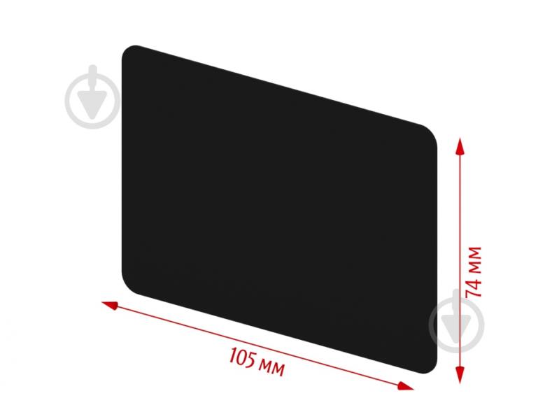 Ценник меловой (табличка) А7 105х74 мм 20 шт. черный CC11-30 - фото 3