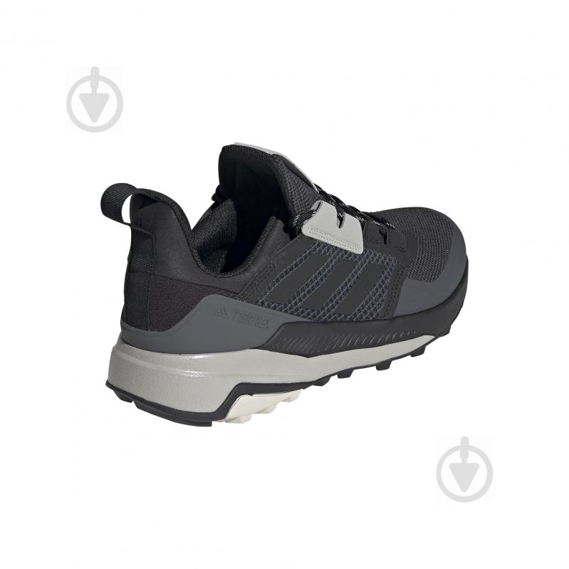 Кросівки чоловічі демісезонні Adidas TERREX TRAILMAKER FU7237 р.44 чорно-сірі - фото 8