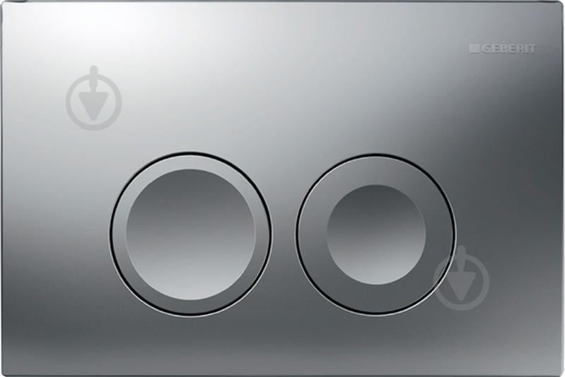 Панель смыва Geberit Delta 21 (115.125.46.1) матовый хром. - фото 1