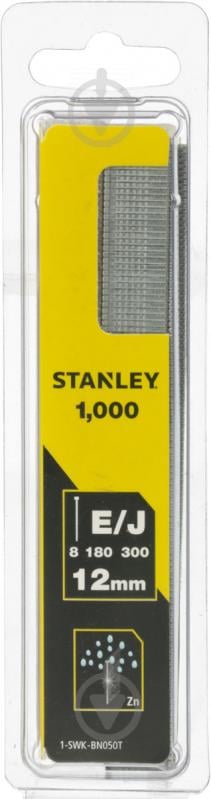 Гвозди для пневмостеплера Stanley 12 мм тип J 1000 шт. 1-SWK-BN050T - фото 3