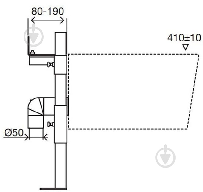 Инсталляция для биде OLI Eco Bidet SanitarBlock - фото 3