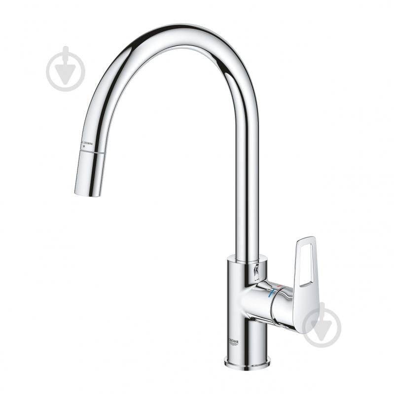 Змішувач для кухні Grohe Start Loop new, висувний вилив - фото 1