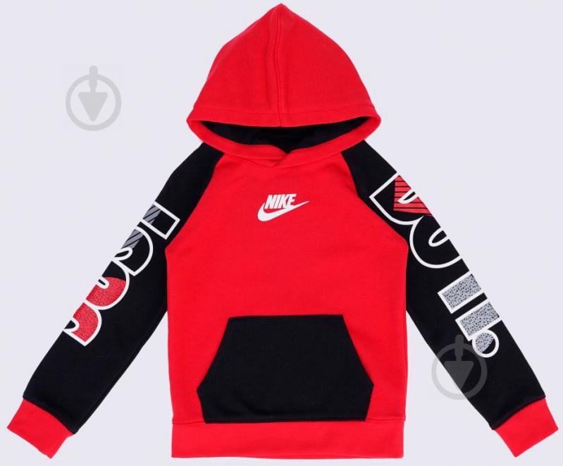 Джемпер Nike NSW JDI FLY PO HOODIE 86G860-U10 р.4 красный - фото 3