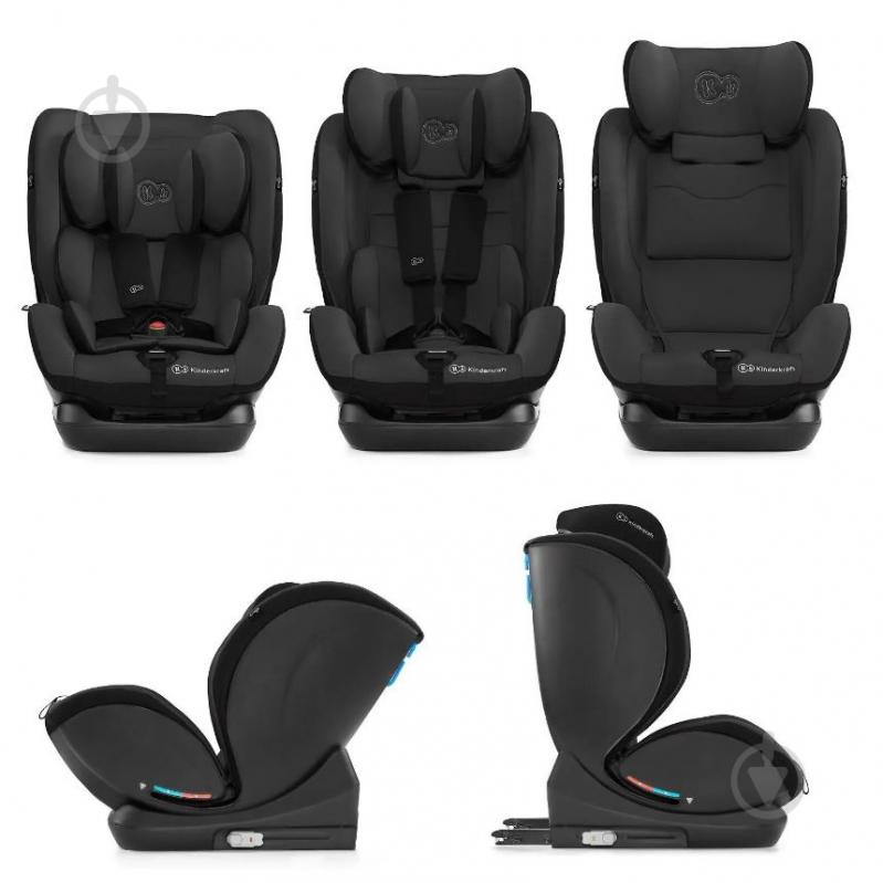 Автокрісло Kinderkraft Myway Isofix Black чорний - фото 6