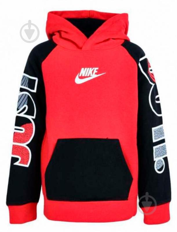 Джемпер Nike NSW JDI FLY PO HOODIE 86G860-U10 р.5 червоний - фото 1