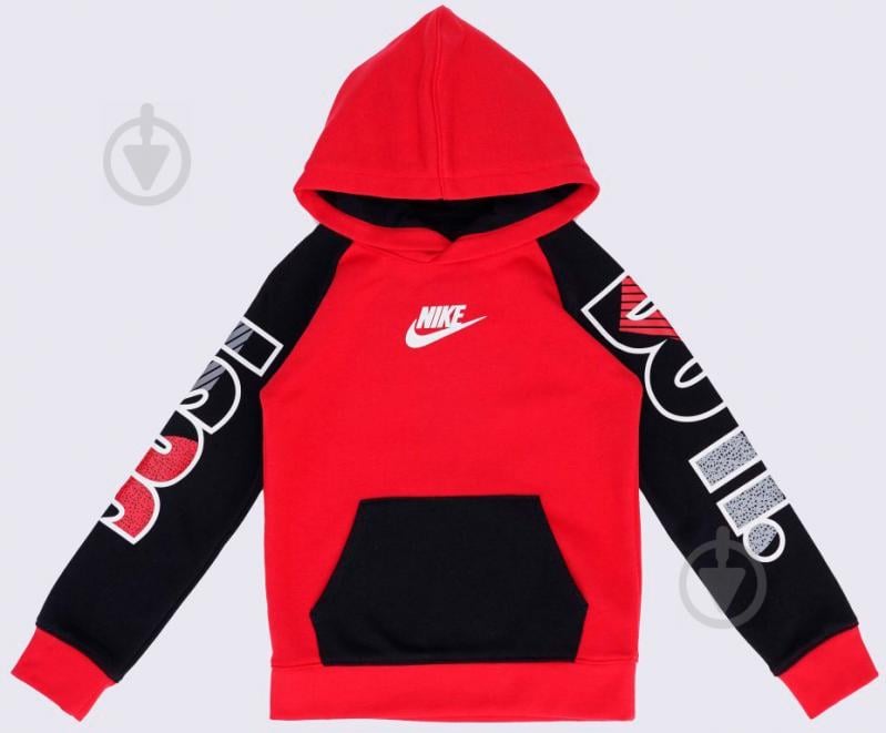 Джемпер Nike NSW JDI FLY PO HOODIE 86G860-U10 р.5 червоний - фото 3