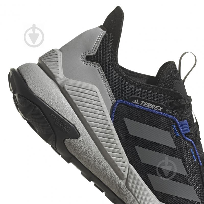 Кроссовки мужские осенние Adidas TERREX SUPERBLUE FZ3403 р.43 1/3 черно-серые - фото 10