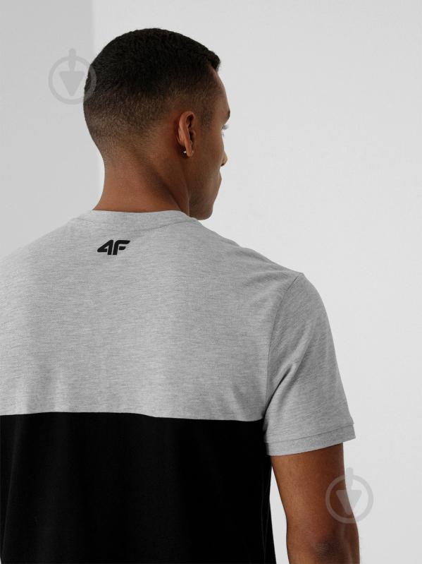 Футболка 4F D4L21-TSM316-20S р.S черный - фото 2 Футболка 4F D4L21-TSM316-20S р.S черный - фото 2