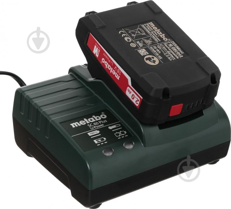 Шуруповерт акумуляторний Metabo BS 18 PowerExtreme 602207560 - фото 2