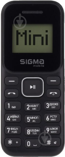 Мобильный телефон Sigma mobile X-Style 14 MINI black 4827798120961 - фото 2