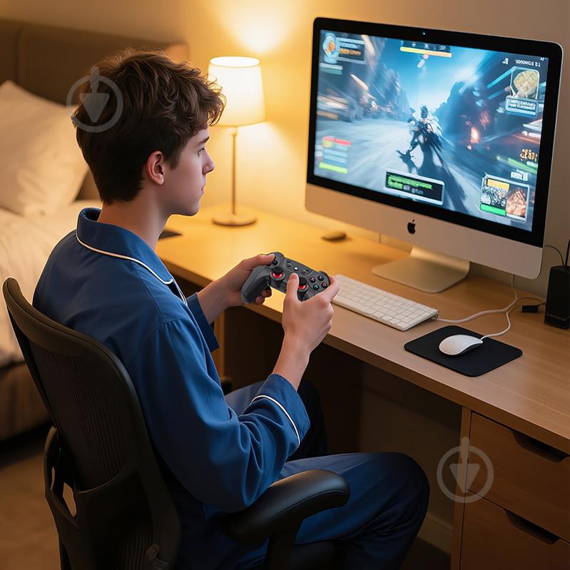 Геймпад беспроводной Xo GP3 grey - фото 5