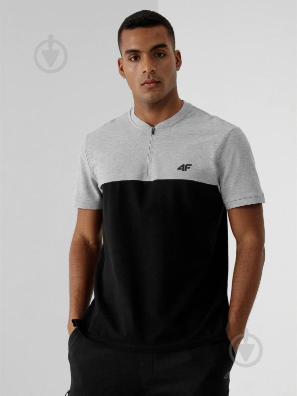 Футболка 4F D4L21-TSM316-20S р.XL черный - фото 1