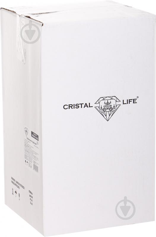 Люстра підвісна Crystal Life 3x40 Вт E14 золотий SP806/03-K30GO - фото 3