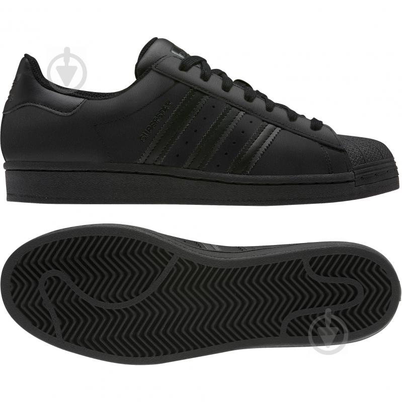 Кроссовки мужские зимние Adidas SUPERSTAR EG4957 р.40 2/3 черные - фото 7