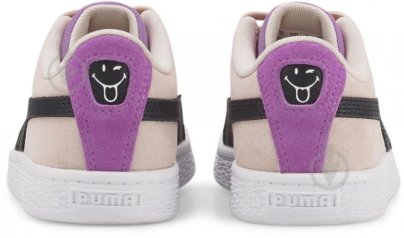 Кросівки для дівчаток Puma SUEDE SMILEYWORLD PS 38613802 р.33 пудрові - фото 5 Кросівки для дівчаток Puma SUEDE SMILEYWORLD PS 38613802 р.33 пудрові - фото 5