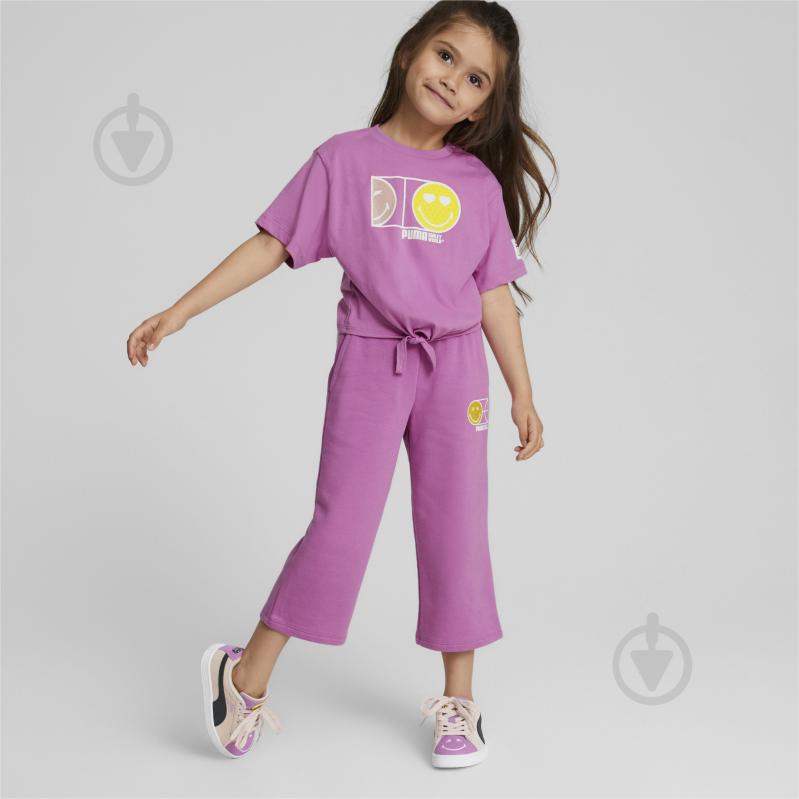 Кросівки для дівчаток Puma SUEDE SMILEYWORLD PS 38613802 р.33 пудрові - фото 8 Кросівки для дівчаток Puma SUEDE SMILEYWORLD PS 38613802 р.33 пудрові - фото 8