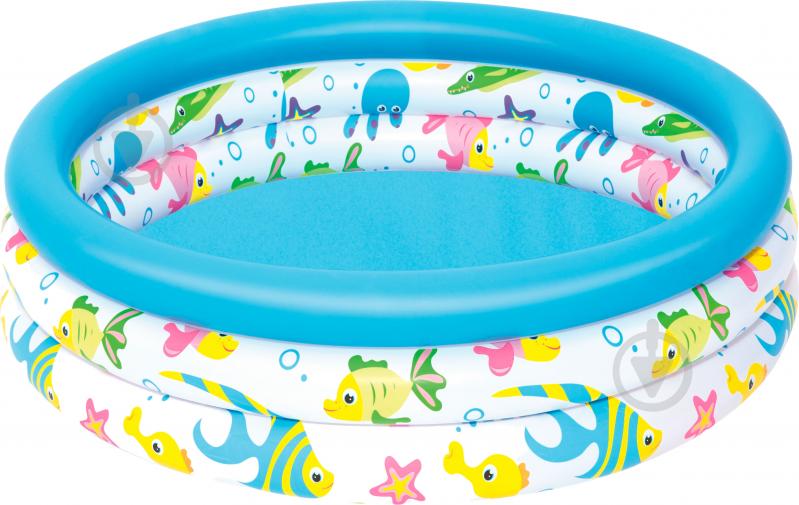 Бассейн надувной Bestway Ocean life - фото 1